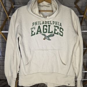 Fanatics Cream Women's Eagles Hoodie